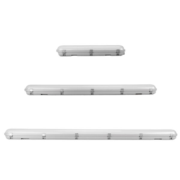 DALI Dimmable Lighting LED Vapour Triproof 2ft to 6ft IP66 IK10