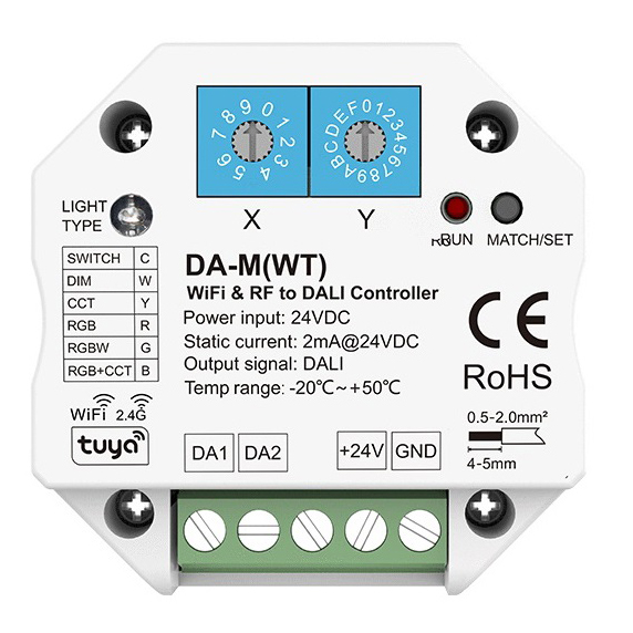 6 in 1 RF to DALI Converter