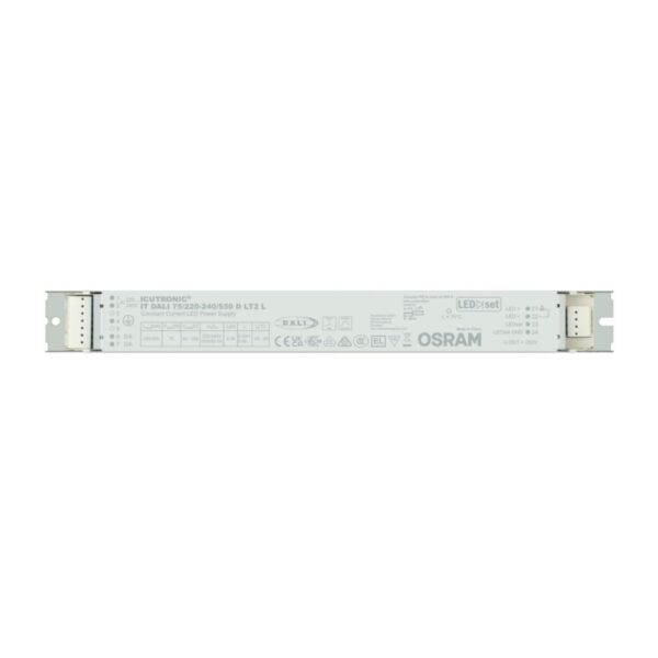 IT DALI 75 220-240 550 D LT2 L 75W Osram DALI Driver