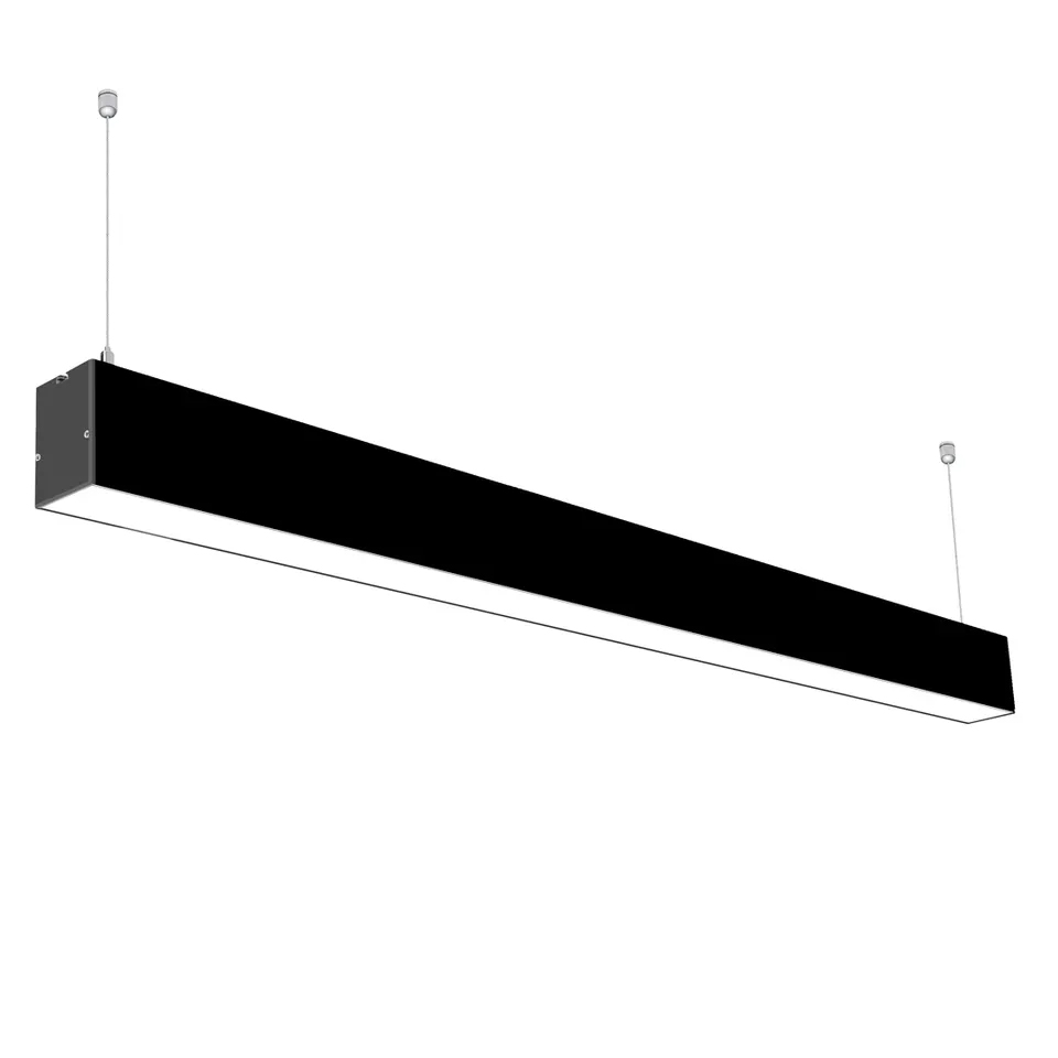 Black DALI Linear Suspension Lighting