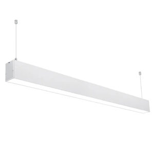 White DALI Linear Suspension Lighting