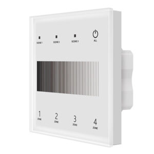 4 Zones Wall Mounted DALI Lighting Control Panel