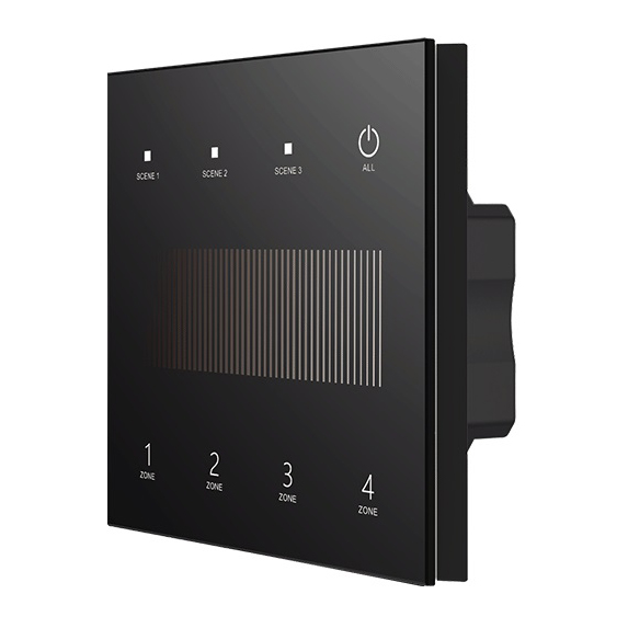 4 Zones Wall Mounted DALI Lighting Control Panel