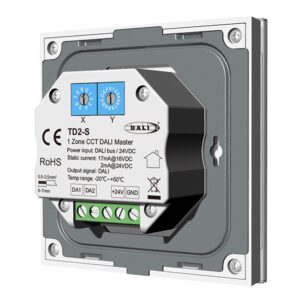 1 Zone Wall Mounted 3CCT Control DALI Touch Panel