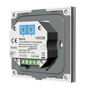1 Zone Wall Mounted Control RGB+CCT DALI Touchpanel
